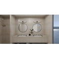 thumbnail image 3 of PCKAY8528MBK Quoizel Lighting Kaye - 30W LED Bath Vanity In Modern Style-4.75 Inches Tall and 28 Inches Wide-Matte Black Finish, 3 of 7