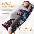thumbnail image 3 of KLL Ultra Soft Microfiber Body Pillow Cover/Pillowcases 20"x54" with Hidden Zipper Closure-Cartoon Dinosaur, 3 of 5