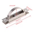 thumbnail image 2 of Apooke Zinc Alloy Cabinet Pulls Concealed Drawers Handle 180 Degrees Rotatable Furniture Handle for Kitchen Bedroom Durable, 2 of 19
