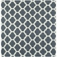 thumbnail image 6 of SAFAVIEH Dhurries Aditya Geometric Area Rug, Blue/Ivory, 6' x 9', 6 of 10