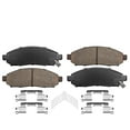 thumbnail image 4 of Detroit Axle - Front Ceramic Brake Pads + Rear Premium Brake Shoes Set Replacement for Nissan Frontier Pathfinder Equator Xterra - 6pc Set, 4 of 5