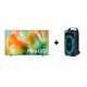 thumbnail image 1 of Combo TV Samsung 55" Mini Led M80HAF Vision AI 4K + Torre de Sonido MX-ST50F 240W, 1 of 9