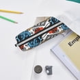 thumbnail image 6 of Haiem French Food Print Leather Pencil Case Art Supplies Case Zipper Pencil Pouch Stationery Storage Pencil Bag, 6 of 7