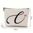 thumbnail image 4 of CSChome Makeup Bag Stylish Makeup Storage Zipper Closure Travel Organizer for Women Mom Friends, 4 of 6