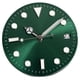 thumbnail image 5 of Esfera de reloj de 28,5 mm de repuesto para movimiento NH36/NH35, práctica y moderna, portátil. Verde, 5 of 8