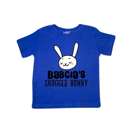 

Inktastic Babcia Snuggle Bunny Easter Gift Gift Toddler Boy or Toddler Girl T-Shirt