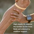 thumbnail image 4 of Patella Belt Basketball Knee Force Belt Hip Bone Knee Rope  Rubber Band Sports Knee Pads Elastic Fixed Protection Gray 02, 4 of 8