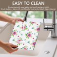 thumbnail image 4 of Placemat, Pioneer Flower Floral Print Pattern Place Mats Table Mat Set Of 2, PVC Washable Placemats for Party Kitchen Dining Decoration, 18x12 Inch, Fade Resistant, 4 of 6