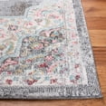 thumbnail image 3 of SAFAVIEH Phoenix Jepson Medallion Area Rug, Grey/Ivory, 6'7" x 6'7" Square, 3 of 8