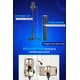 thumbnail image 3 of Trípode portátil para teléfonos móviles de selfie y videostick de 28 pulgadas con control remoto Bluetooth inalámbrico - soporte para teléfonos móviles de aleación de aluminio y trípode, 3 of 7