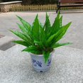 thumbnail image 2 of 1 Manojo de Magnolia Hoja Follaje Planta Artificial Seda Decoación Hogar Casa Oficina Macarena  Planta artificial, 2 of 5