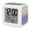 Mauve, Slate, Dusty Rose, Fog, variant on Rainbow Stripes Digital Alarm Clock for Bedrooms,Smart LED Alarm Clock with 7 Color Changing Night Light,Gradient Blue Purple Yellow Green Lines Silent Wake Up Clocks for Sleep Study 3.2"x3.2"