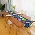 thumbnail image 2 of GZHJMY Video Game Controller Dark Table Runner Dining Table Room Decor 13" × 70", 2 of 7