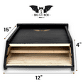 thumbnail image 2 of WildYard Premium 2-Chamber Unpainted Wooden Bat Shelter Kit, Multi-color, 2 of 6