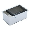 thumbnail image 1 of Cubo de reciclaje de acero inoxidable Baoblaze fácil de limpiar Contenedor de posos de café, 1 of 7