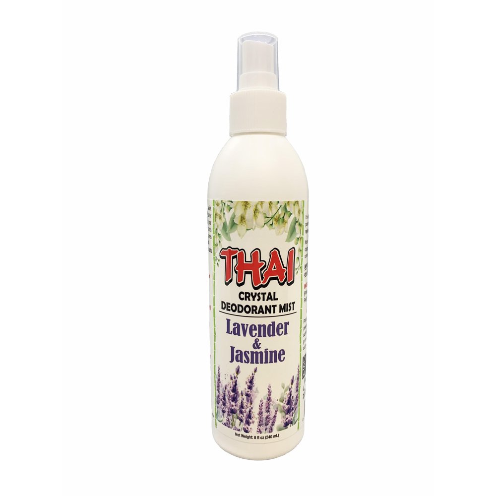 Thai Deodorant Crystal Deodorant Spray Lavender & Jasmine 8 oz
