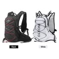 thumbnail image 3 of Tignapoo Waterproof Hydration Backpack for Running and Cycling - 15L Capacity, Dual Shoulder Design with Waist Pockets, Ideal for Outdoor Activities, Available in Black and White, 3 of 6