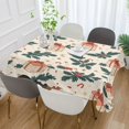 thumbnail image 2 of Yayeee Tablecloths 54" x 72" Rectangle Wrinkle Resistant Party Table Cover, Orange Christmas Gift Pattern, 2 of 8