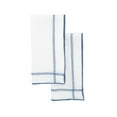 thumbnail image 6 of Linen Napkins With Blue Double Stitch , Set of 4, 6 of 7