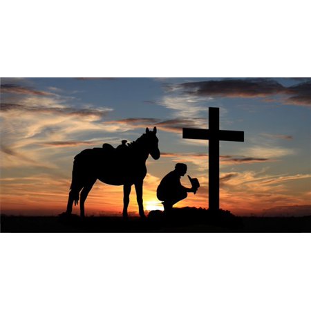 Cowboys 3d License Plate - Praying Cowboy License Plate Free Personalization on this Plate
