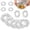 10, variant on Aluminum Foil Heat Retaining Covers, 2026 Upgrade Pop Up Tin Foil Food Insulation Cover With Elastic Edges, Adjustable Foods Storage Covers For Any Plate Or Bowl