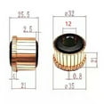 thumbnail image 3 of 1PC 32× 12× 21（25.5) mm 28P Teeth Copper Groove Type Electrical Motor Commutator, 3 of 9