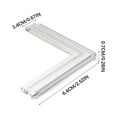 thumbnail image 4 of Protectores de esquinas suaves y transparentes para bebés y niños pequeños. Protectores de esquinas de mesa de cristal para bebés. Protectores de esquinas de goma suave., 4 of 4