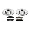 thumbnail image 3 of PowerStop Front Z23 Evolution Sport Carbon-Fiber Ceramic Brake Pad and Drilled & Slotted Rotor Kit Fits: FORD MAZDA Select Models K1923, 3 of 10