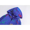 thumbnail image 4 of Staki Boys Hoodies Dinosaur Toddler Boys Jacket Kids Sweatshirts Long Sleeve Hooded Shirts 3-12Y(Blue,5-6 Years), 4 of 9