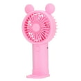 thumbnail image 1 of Handheld Fan, Lightweight Handheld Fan Mini Desk Fan Plastic USB Battery Dual Drive Built In Lithium Battery Fan For Summer, 1 of 8