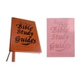 thumbnail image 2 of SugarBloom 66-page Bible study guide with a PU leather cover, featuring daily scripture excerpts for prayer, reflection, and deepening of faith and knowledge ,Pink+Brown, 2 of 7