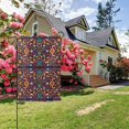 thumbnail image 3 of Zufioo Colorful Mexican2 Print Double Sided Garden Flag, Outdoor Decorative Flag, Garden Yard Flag, Ideal Home Decoration-28"x40", 3 of 9