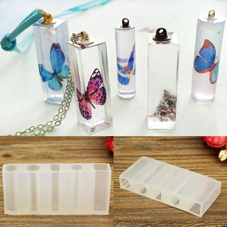DIY Translucent Liquid Silicone Mold Soap Resin Jewelry Pendant Necklace Making Mold (Best Clear Resin For Jewelry Making)