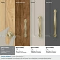 thumbnail image 3 of Amerock Enlivity 1-1/4 inch (32mm) Diameter Golden Champagne Cabinet Knob, 3 of 5