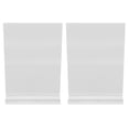 thumbnail image 1 of 2pcs Acrylic Sign Holder Desktop Display Stand Tabletop Sign Holder Vertical Sign Holder, 1 of 8