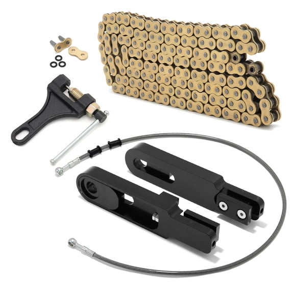 6-9" Swingarm Extensions Brake Line Chain Remover for Kawasaki Ninja ZX10R 11-23