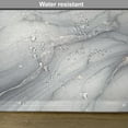 thumbnail image 5 of Ambesonne Grey Place Mats Set of 4, Modern Marble Print Star Lines, Standard Size, Pale Purpleblue Pearl, 5 of 5