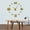 Gold,27inch, variant on DIY Coffee Design Large Numer Wall Clock Modern Design Coffee Bean Giant Wall Clock 3D Mirror Sticker DIY Huge Wall Watch(Black,27inch)