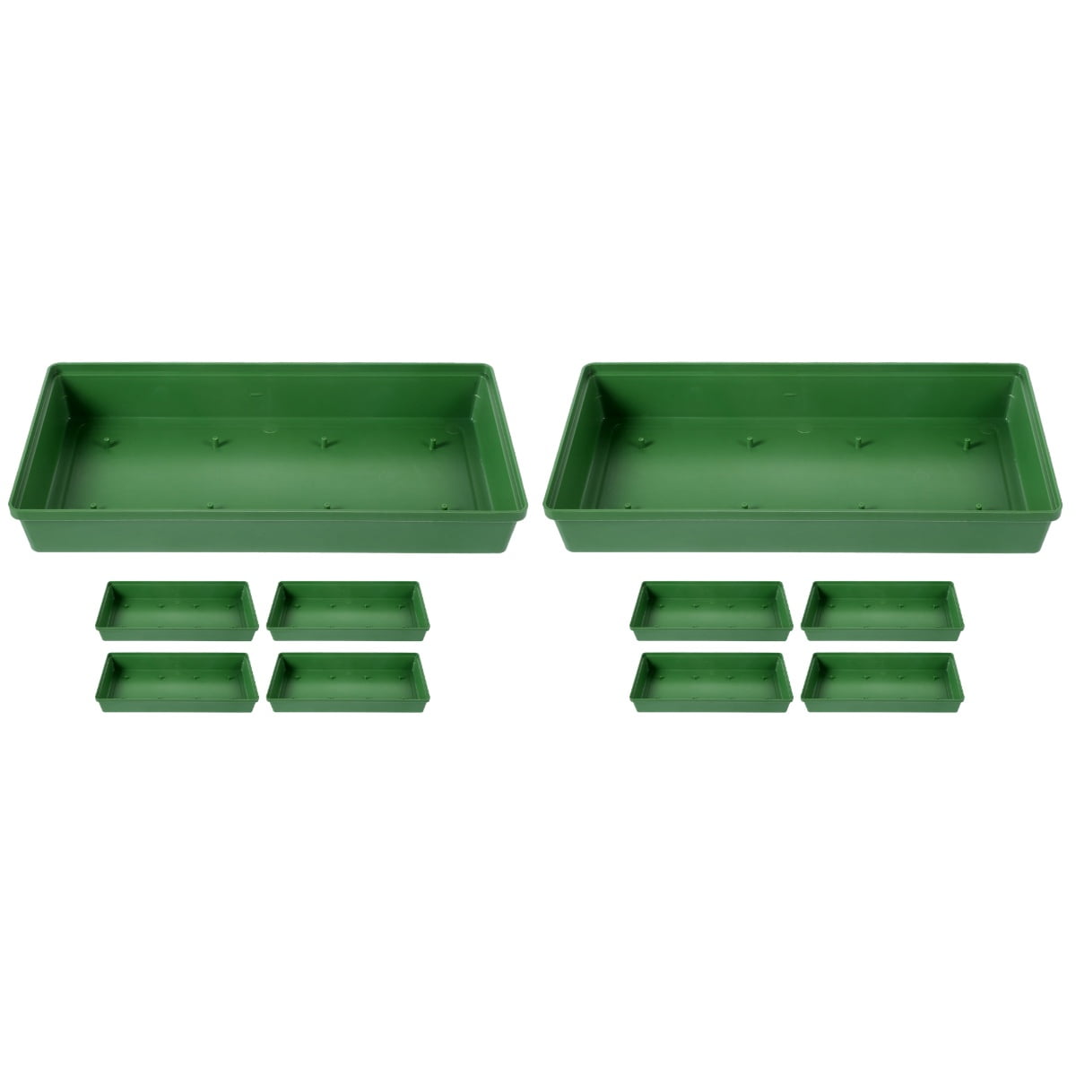WORGEOUS 10 Pcs  Floral Arrangement Supplies Foam Trays Flower Foam Trays Foam Trays for Flower Arrangements