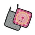 thumbnail image 2 of Donut Face Pair of Pot Holders, 2 of 3