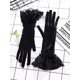 thumbnail image 4 of AYYUFE - Guantes de malla de encaje para mujer con elegante diseño de lazo, guantes de novia de dedo completo, accesorios para vestido de novia, 4 of 8