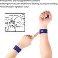 thumbnail image 4 of Pulseras para aliviar las náuseas matutinas para mujeres embarazadas, bandas de acupresión para mareos por movimiento ER, 4 of 5