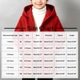 thumbnail image 2 of MexChoioe Big Kids Button Up Hooded Outerwear Wool Blend Mid Length Coat Fall Winter Fashion Everyday Cold Weather Coat for Boys and Girls, 2 of 7