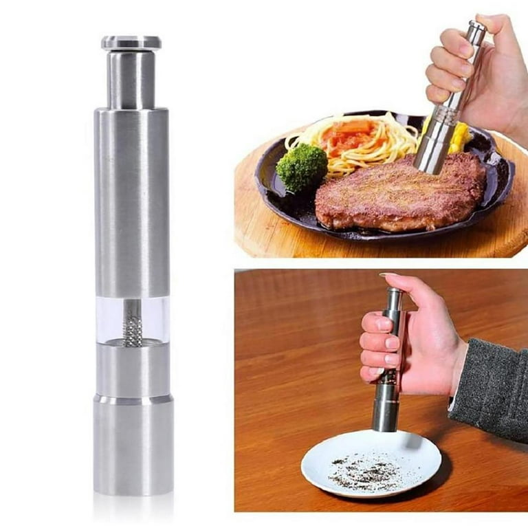 One Handed Salt And Pepper Mill Salt Pepper Grinders With Push
