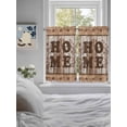thumbnail image 3 of Vintage Farmhouse Living Room Curtains 2 Panel, Retro Home Text Country Star Wooden Cafe Window Treatment, Farmhouse Bedroom Bathroom Kitchen Curtains Drapes 104"x45", 3 of 6