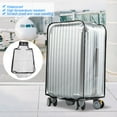 thumbnail image 2 of Fdit Suitcase Cover, Waterproof Luggage Cover,PVC Transparent Dust-Proof Luggage Suitcase Cover Waterproof Trolley Case Protecter, 2 of 11