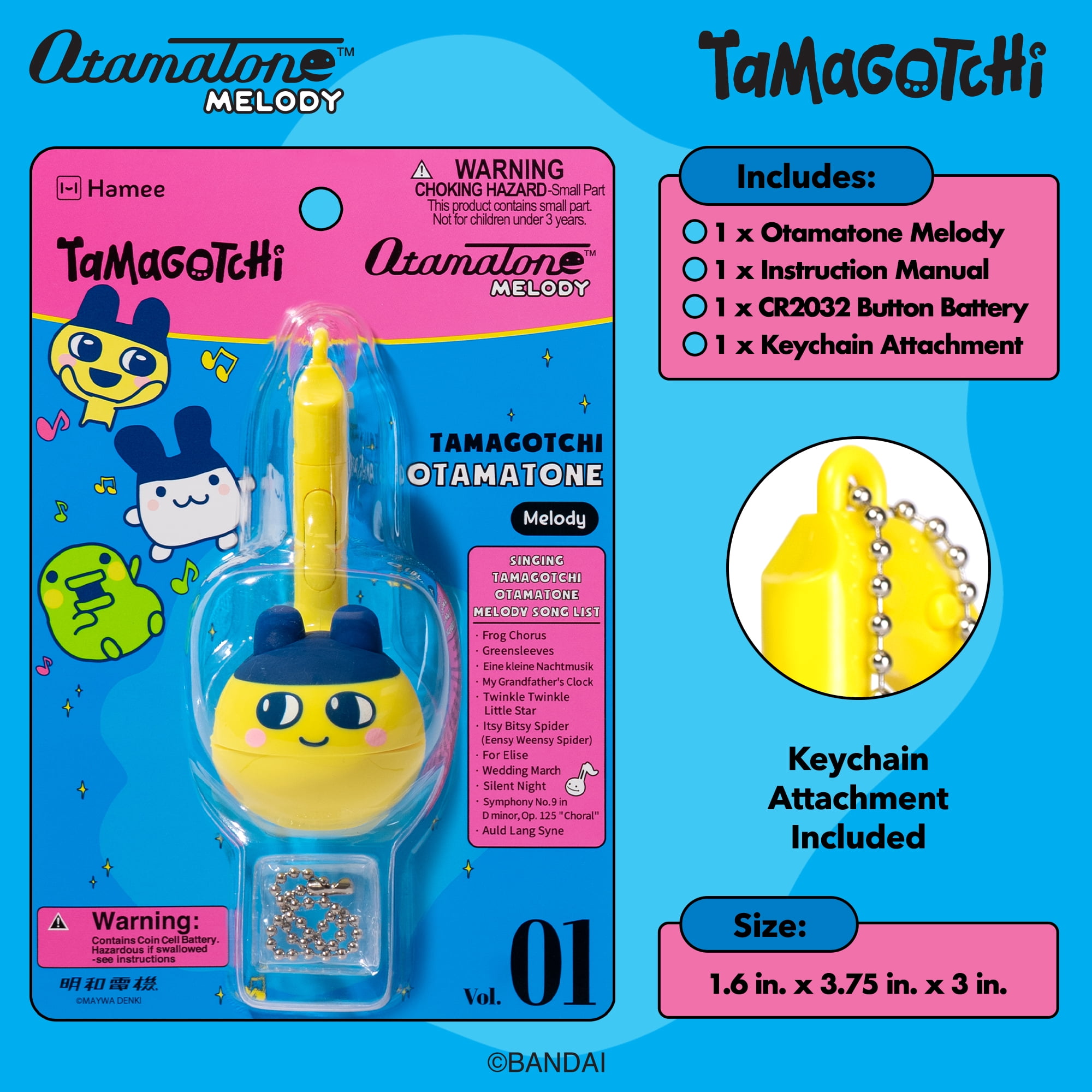 Otamatone Melody Tamagotchi Electronic Portable Music Instrument / Synthesizer Toy from Japan by Maywa Denki (Officially Licensed) [English Instructions] - Mametchi