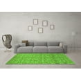 thumbnail image 3 of Ahgly Company Indoor Rectangle Abstract Green Modern Area Rugs, 6' x 9', 3 of 4