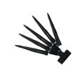 thumbnail image 1 of Cateissary Dedos Guante Flexibilidad Suministros para fiestas Flexible Práctico para usar Estructura firme Decoración de Halloween Accesorios de Kits de decoración para fiestas Mano derecha negra, 1 of 6