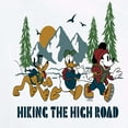 thumbnail image 3 of Mickey & Friends - Hiking The High Road - Women's Short Sleeve Graphic T-Shirt, 3 of 5